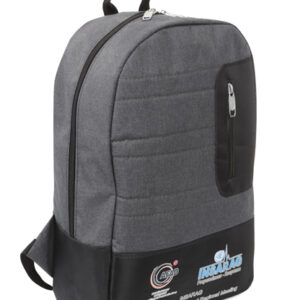 Printed Backpack With Laptop Compartment