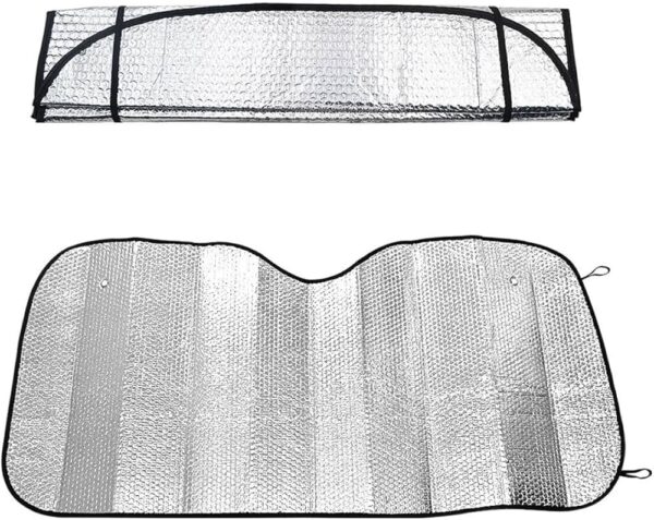 Metallized Bubble Car Sunshade - Image 3
