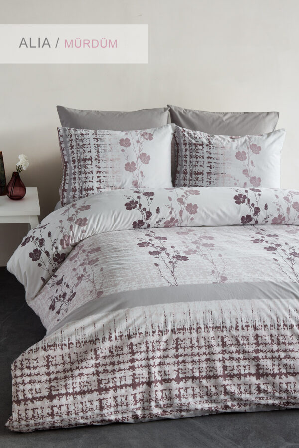 Alia Poplin Single and Double Duvet Cover Set