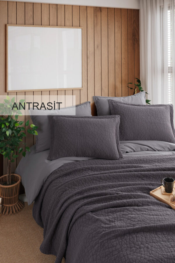 Zen Stone Double Bedspread Set - Image 6
