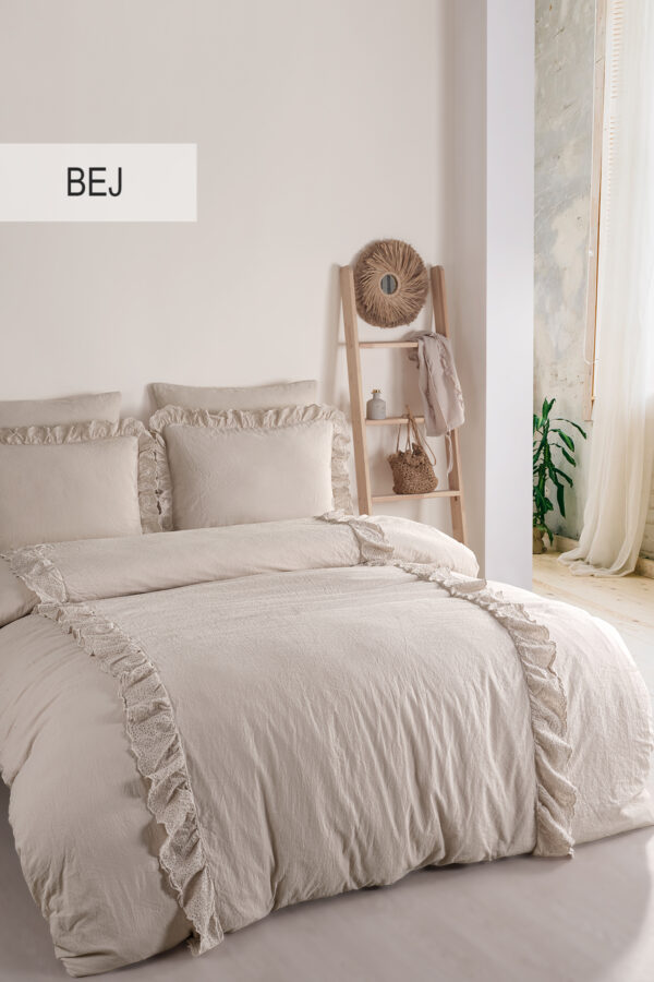 Romantica Double Embroidered Duvet Cover Set - Image 5