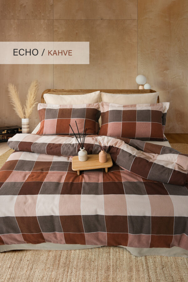 Echo Flannel Single and Double Duvet Cover Set