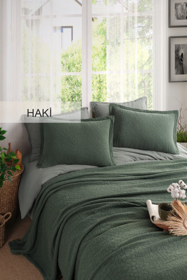 Zen Stone Double Bedspread Set - Image 4