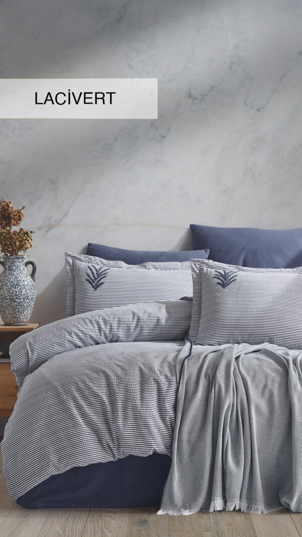 Maribell Double Pique Duvet Cover Set - Image 3