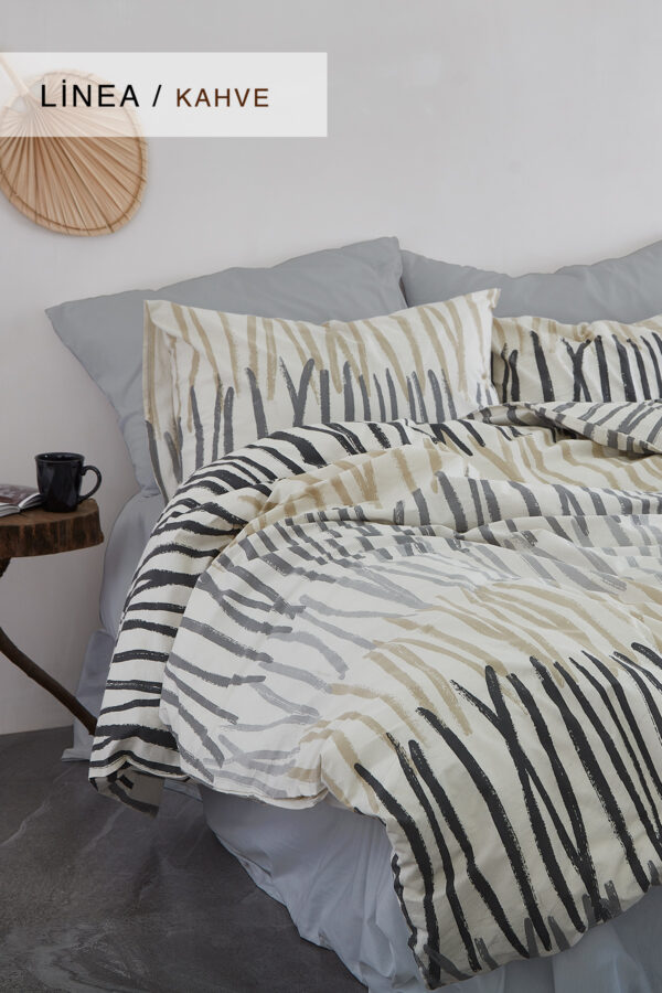 Linea Poplin Single and Double Duvet Cover Set - Image 2