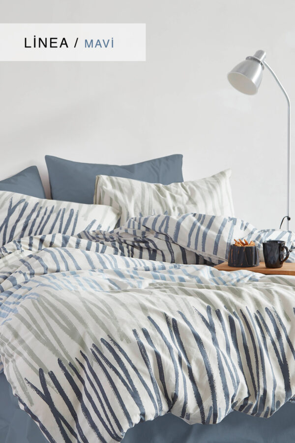Linea Poplin Single and Double Duvet Cover Set