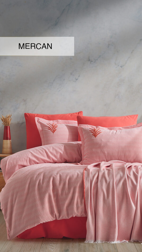 Maribell Double Pique Duvet Cover Set - Image 4