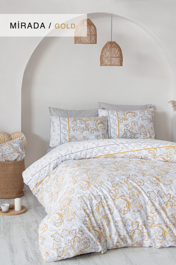 Mirada Poplin Single and Double Duvet Cover Set