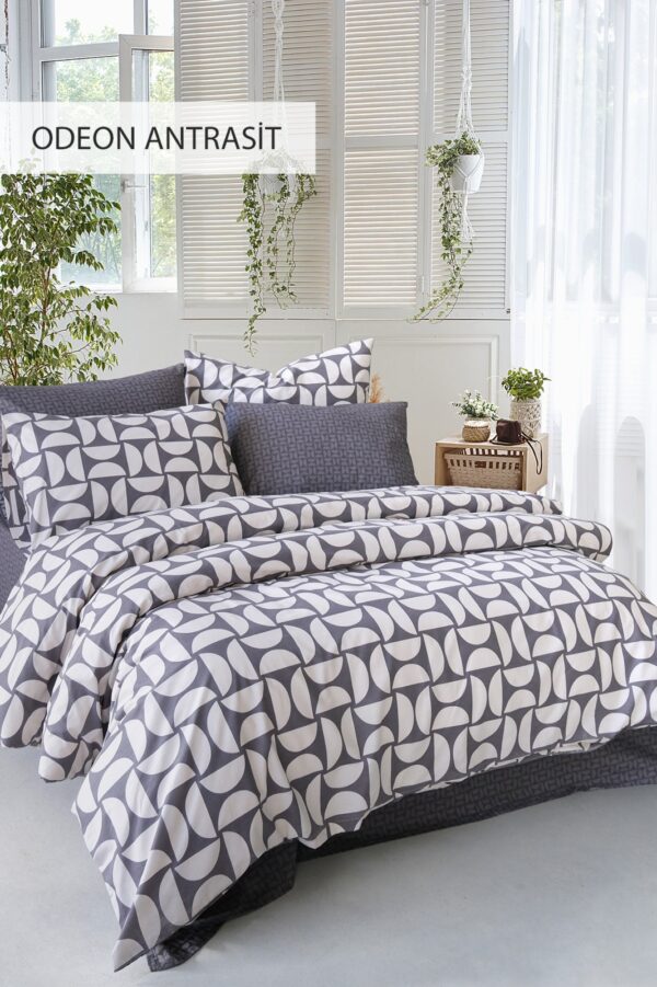 Odeon Single and Double Duvet Cover Set - Image 2