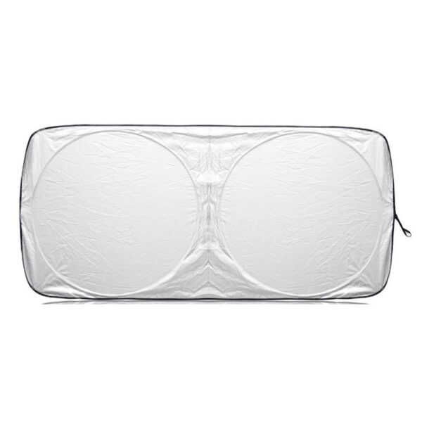 Round Wire Foldable Foldable Auto Windshield Sunshade Reflector - Image 3