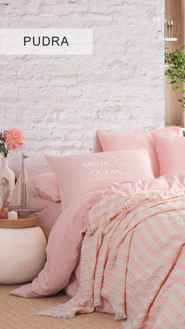 Mystic Ocean Double Pique Duvet Cover Set - Image 6