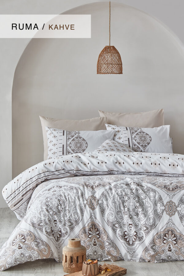 Ruma Poplin Single and Double Duvet Cover Set
