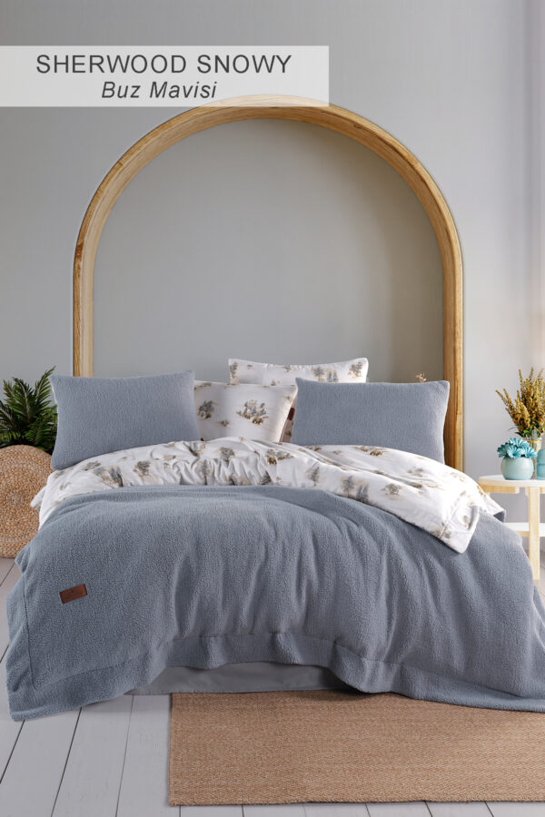 Sherwood Snowy Double Bedspread Set - Image 3