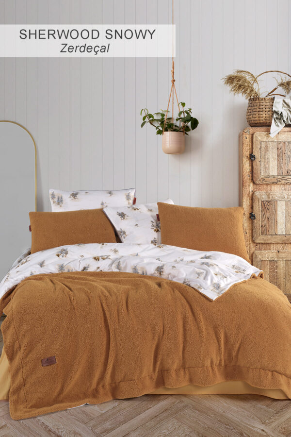 Sherwood Snowy Double Bedspread Set - Image 2