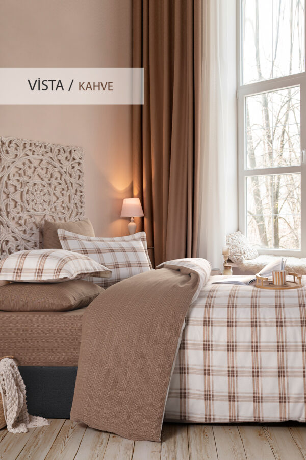 Vista Flannel Single and Double Duvet Cover Set - Image 5