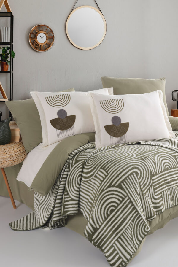 Babil Double Blanket Duvet Cover Set - Image 8