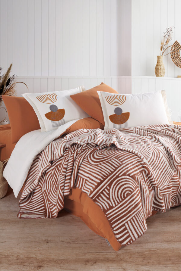 Babil Double Blanket Duvet Cover Set - Image 4