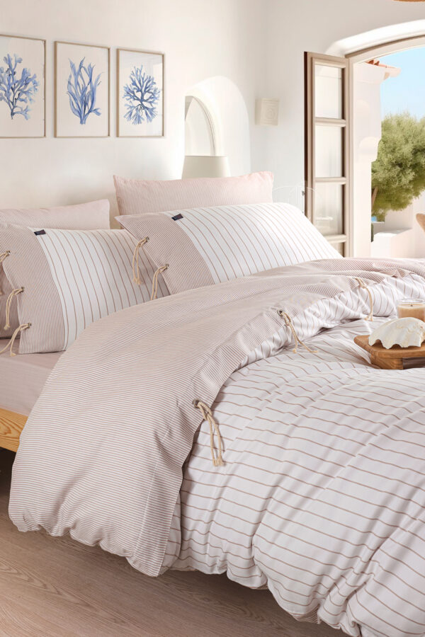 Cruise Double Yarn Dyed Duvet Cover Set - Image 2