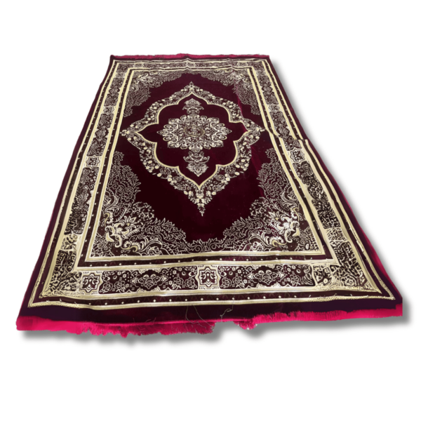 Burgundy Velvet Carpet