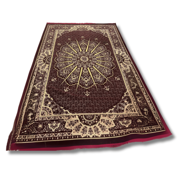 Oriental Patterned Velvet Carpet