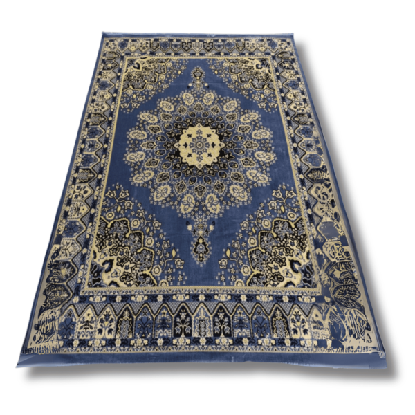 Oriental Micro Patterned Velvet Carpet