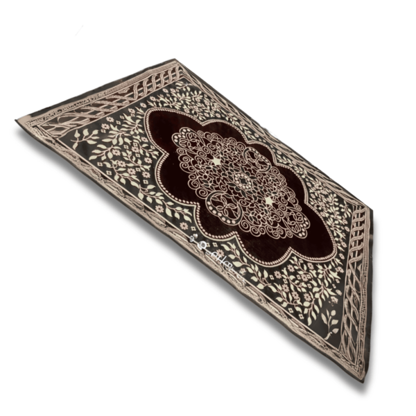 Romantic Oriental Velvet Carpet
