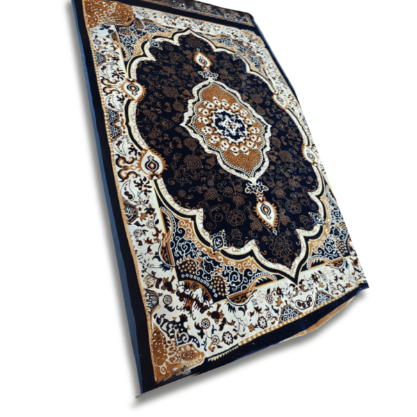 Shades of Brown Velvet Carpet