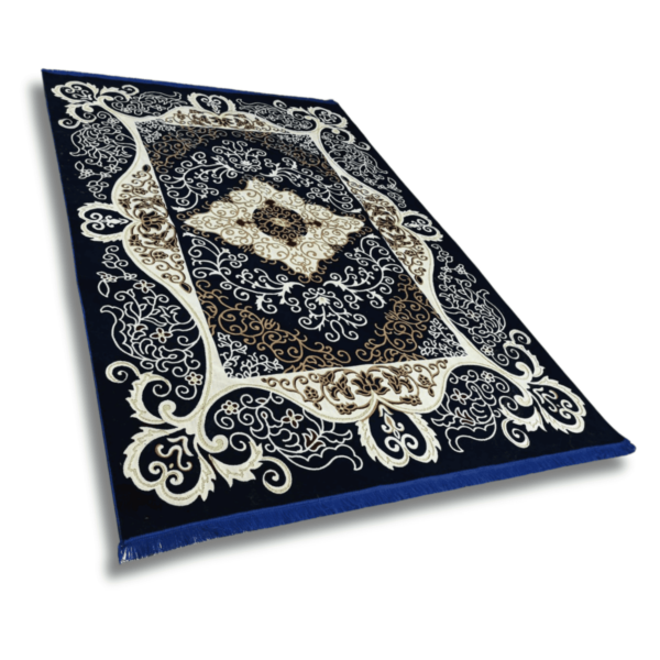 Authentic Patterned Turkish Velvet Carpet