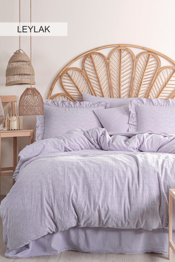Recital Double Embroidered Duvet Cover Set