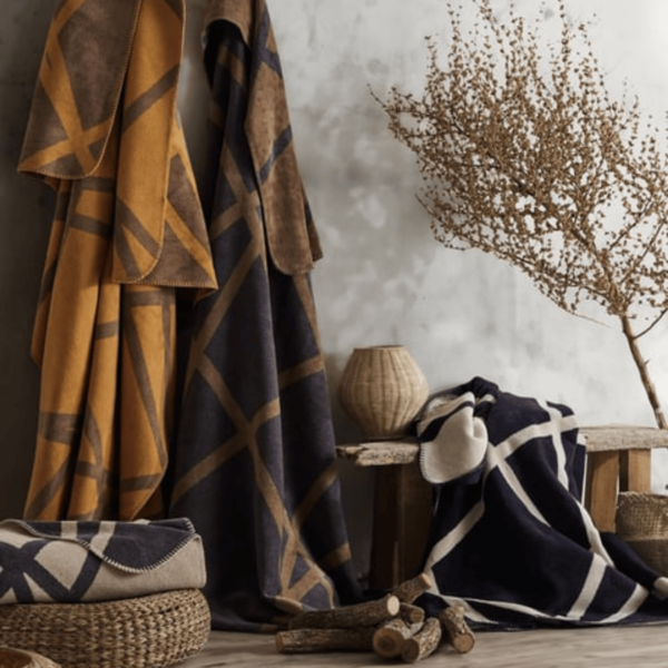 Modernist Single and Double Blanket