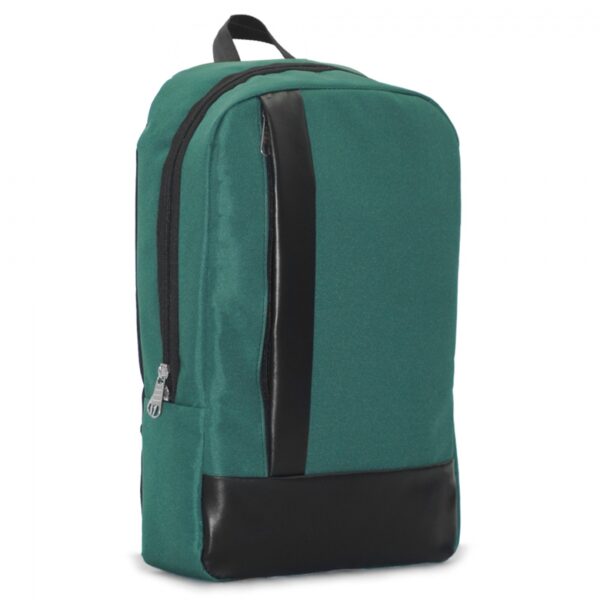 Leather Detailed Backpack With Laptop Compartment