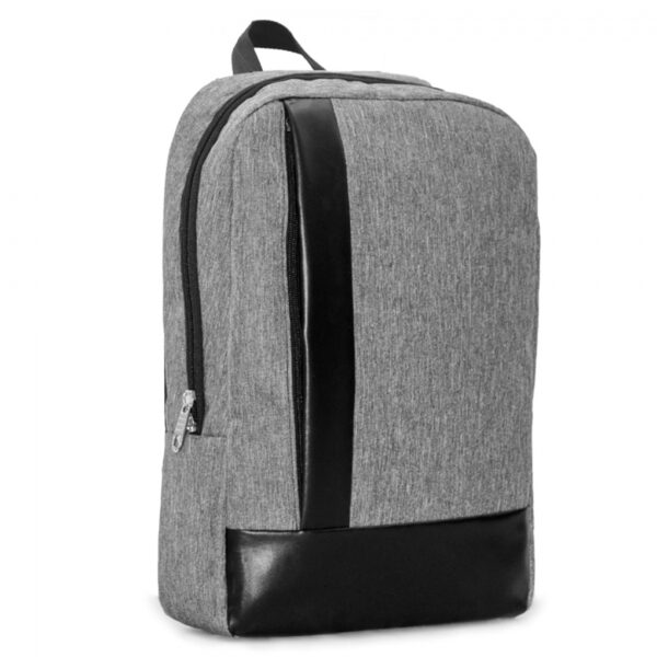 Leather Detailed Backpack With Laptop Compartment - Image 8