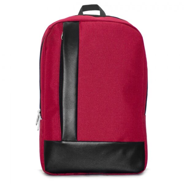 Leather Detailed Backpack With Laptop Compartment - Image 9