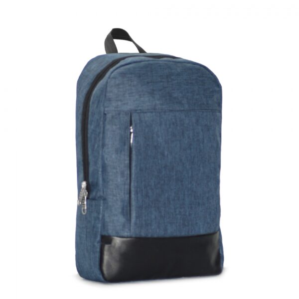 Backpack With Laptop Compartment and Leather Detail Design - Image 10