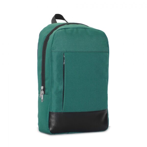 Backpack With Laptop Compartment and Leather Detail Design - Image 4