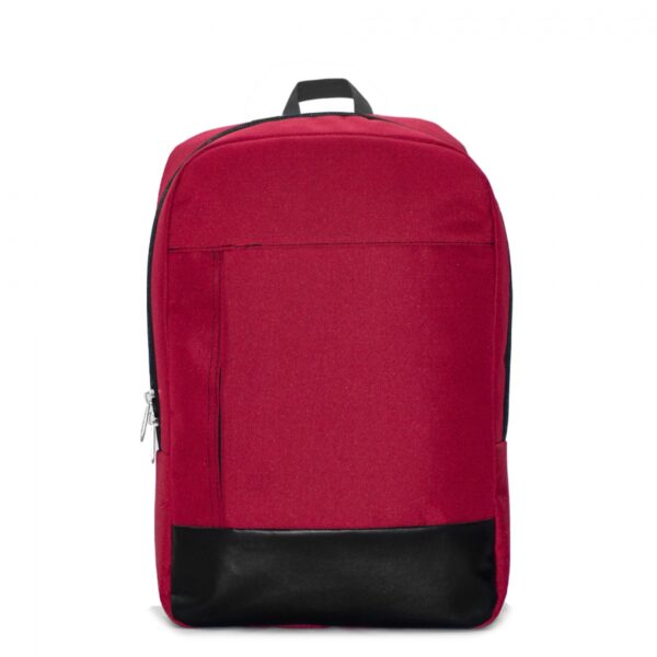 Backpack With Laptop Compartment and Leather Detail Design - Image 5