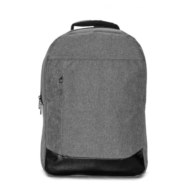 Backpack With Laptop Compartment and Leather Detail Design - Image 2