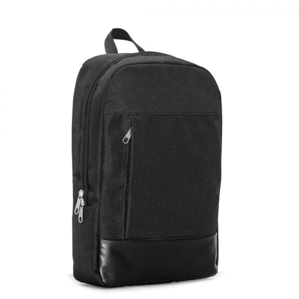 Backpack With Laptop Compartment and Leather Detail Design - Image 8