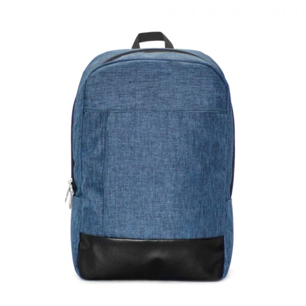 Backpack With Laptop Compartment and Leather Detail Design - Image 9