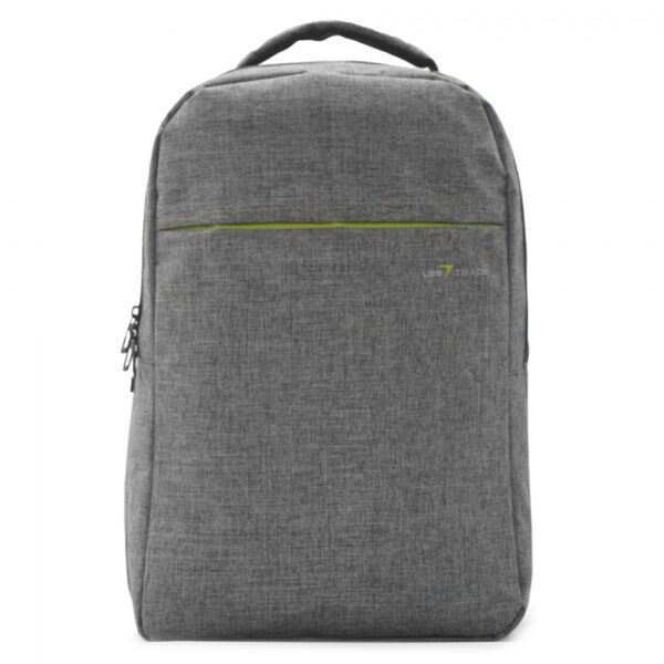 Printed Laptop Backpack With Colorful Zipper Detail - Image 2