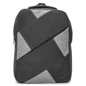 Laptop Backpack With Cross Design Detail