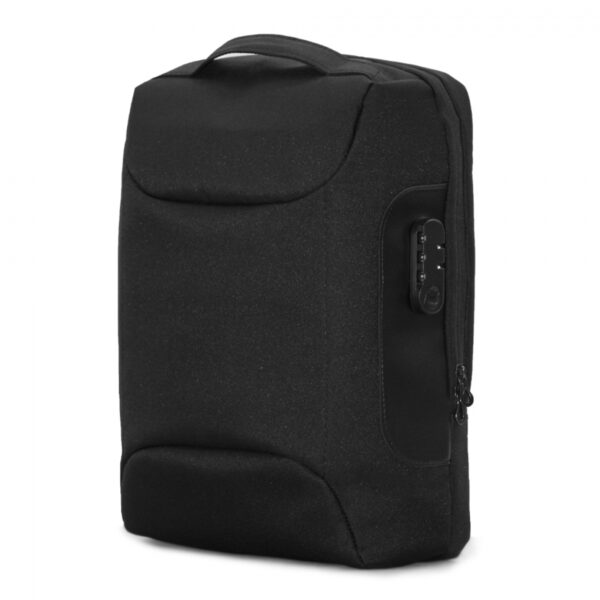 Luxury Laptop Backpack with Lock Detail - Image 3
