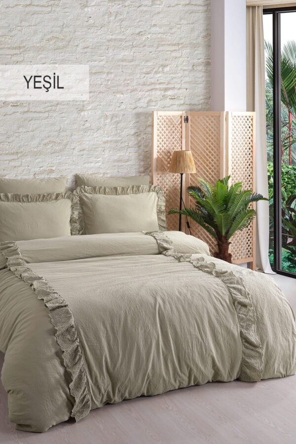 Romantica Double Embroidered Duvet Cover Set - Image 7