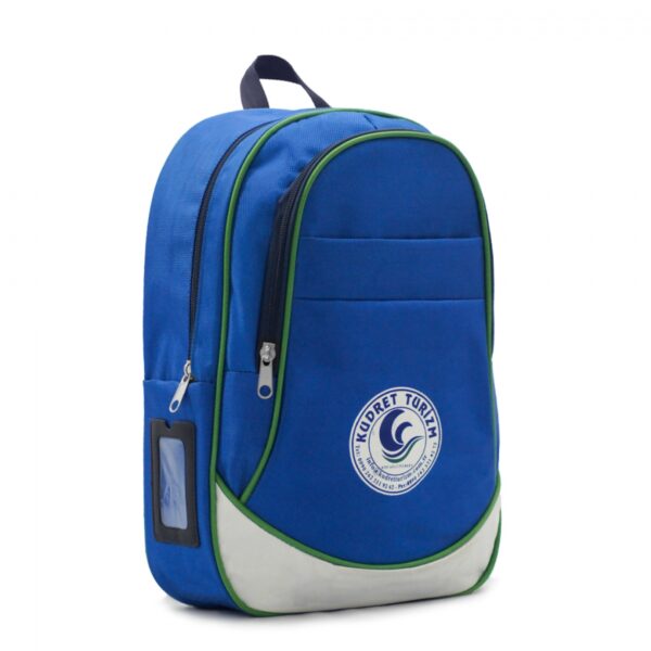 Backpack with Colorful Stripe Detail - Image 2