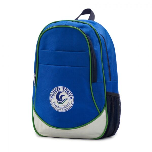 Backpack with Colorful Stripe Detail - Image 3