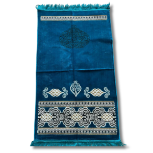 Royal Velvet Prayer Rug Brigt Blue