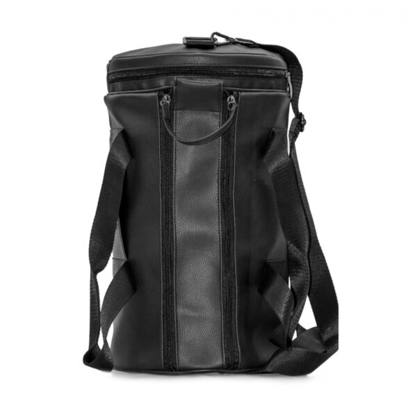 Leather Cylinder Sports and Travel Bag - Image 5