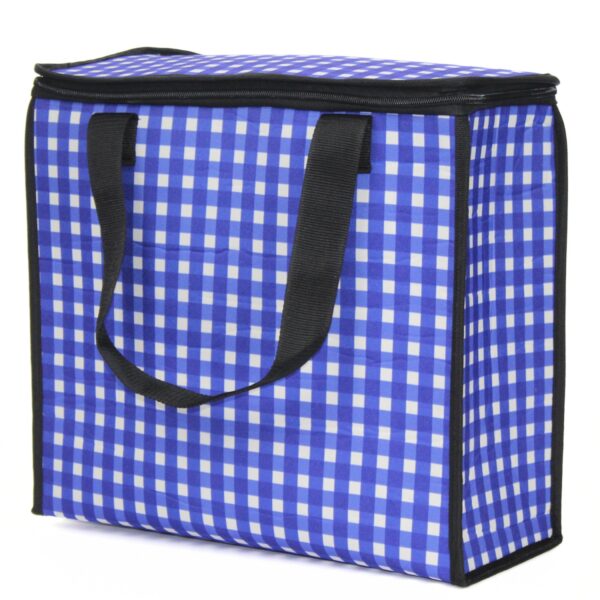 Digitally Printed Gingnam Patterned Picnic Thermos Bag - Image 3