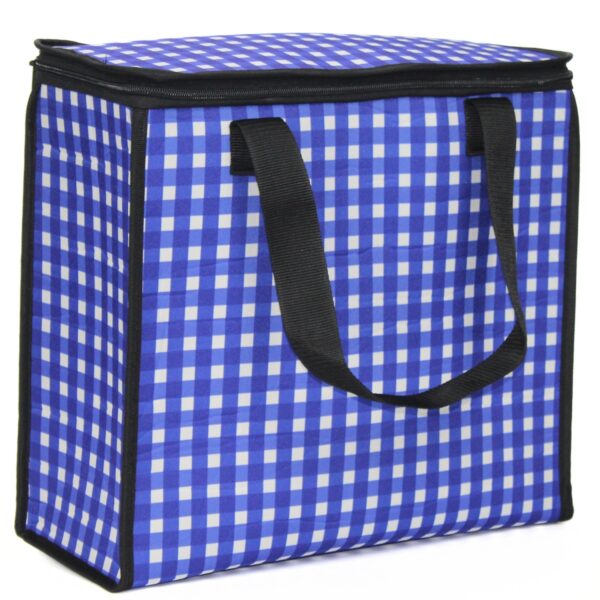 Digitally Printed Gingnam Patterned Picnic Thermos Bag - Image 2