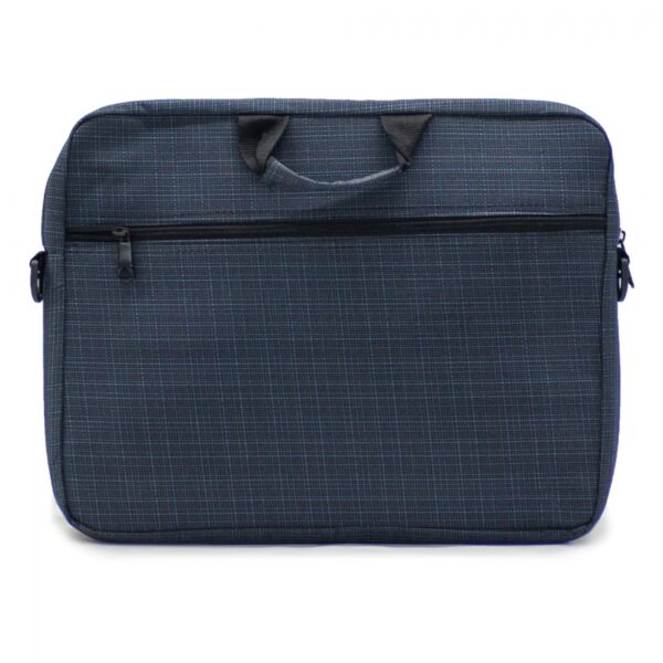 Striped Fabric Detailed Laptop and Briefcase Bag - Image 2